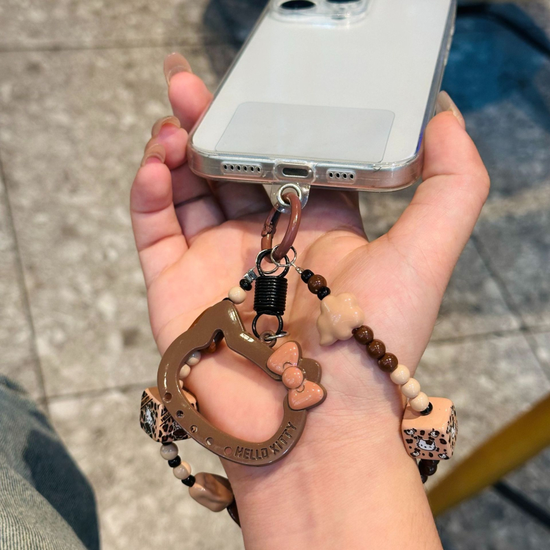 Nylonová šnúra na telefón s kovovou sponou, značka Yikuhui, štýl pár, bez prispôsobenia