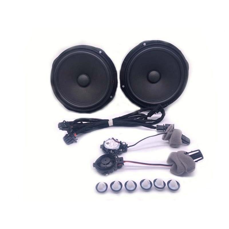 Hátsó ajtóba szerelt magasabb frekvenciájú hangszóró – nem-destruktív telepítés, vezetékvágás nélkül; modell 1, impedancia 1, hangszint 1, kompatibilis modellek: 1