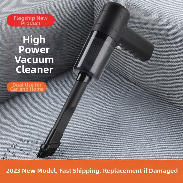 Vysávač do auta, bezdrôtové USB nabíjanie, mokro-suché použitie, prenosný, 14W, vstavaná batéria 2000mAh
