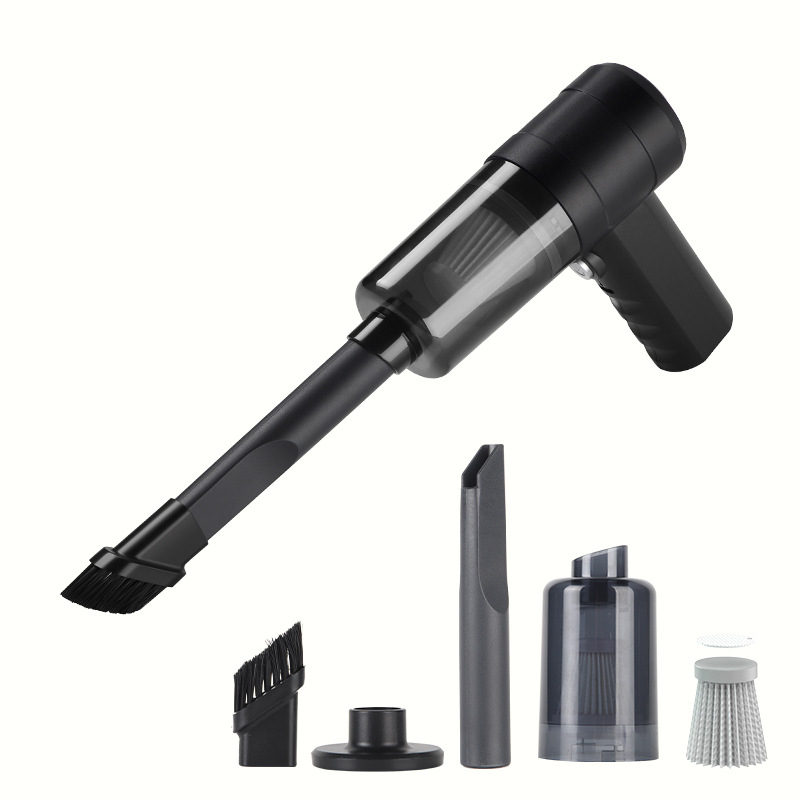 Automobilski usisavač, bežični USB punjenje, mokro i suho korištenje, prijenosni, 14W, ugrađena baterija 2000mAh