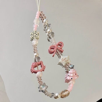 Yikuhui nylonový lanyard na telefón – štýl pre pár, nylonové lano, kovová spona