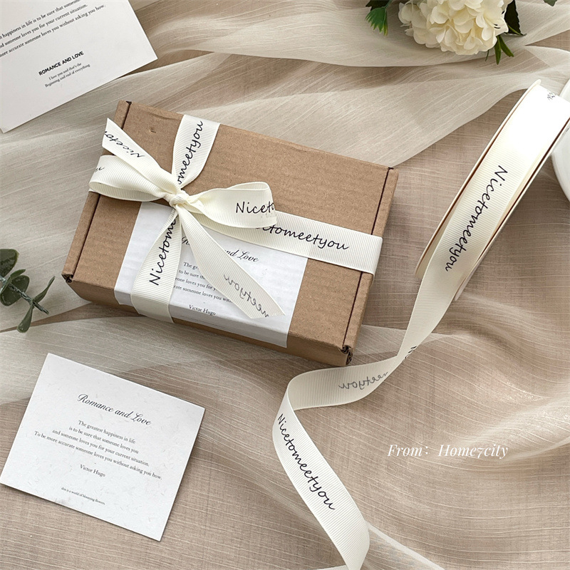 Traka za pakiranje poklona, korejskog stila engleska vrpca za pakiranje torti