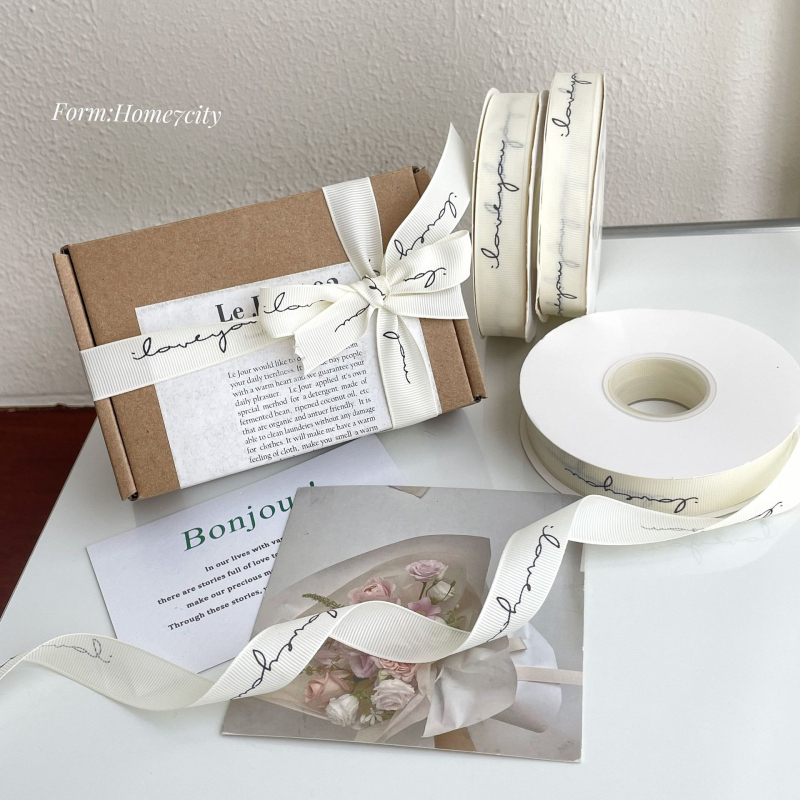 Traka za pakiranje poklona, korejskog stila engleska vrpca za pakiranje torti