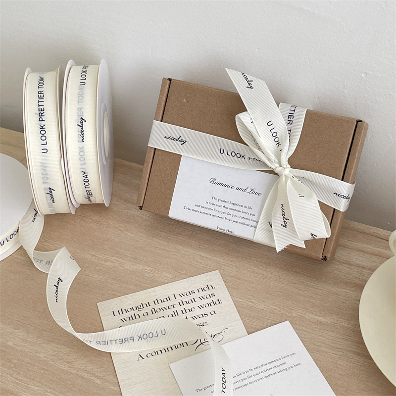 Traka za pakiranje poklona, korejskog stila engleska vrpca za pakiranje torti