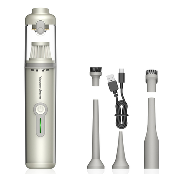 Bežični ručni usisavač za auto i dom, bez četkica, snažan usis 20.000 Pa, 8,4 V, 100 W, prikaz snage