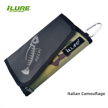 Love Luya taška na uskladnenie mäkkých návnad s karabínou — Oxford materiál, licencovaná súkromná značka