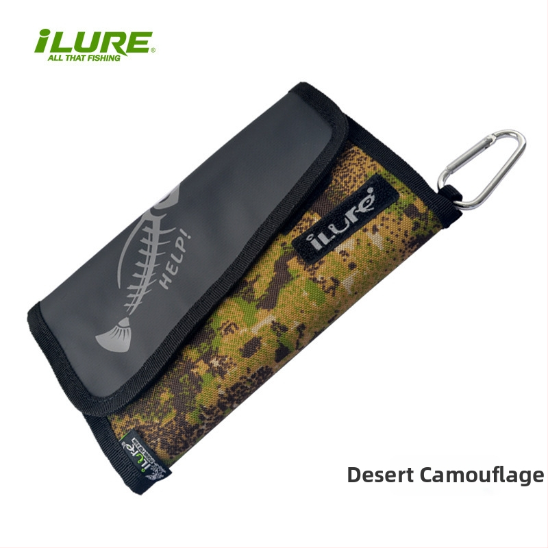 Love Luya taška na uskladnenie mäkkých návnad s karabínou — Oxford materiál, licencovaná súkromná značka