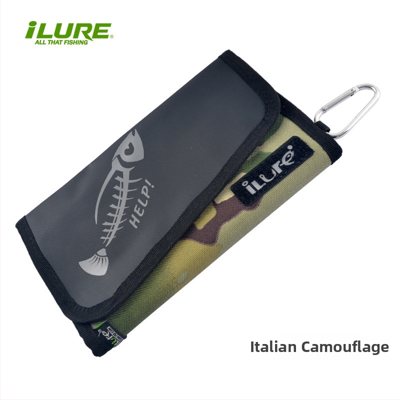 Love Luya taška na uskladnenie mäkkých návnad s karabínou — Oxford materiál, licencovaná súkromná značka