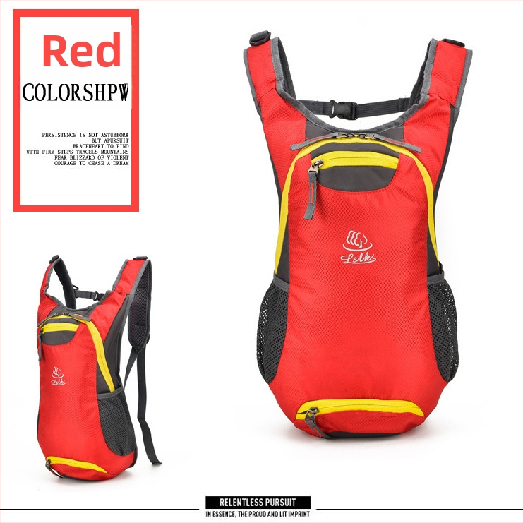 Cyklistický batoh – ultra ľahký, vodeodolný, PU materiál, ramenný popruh, pre mužov