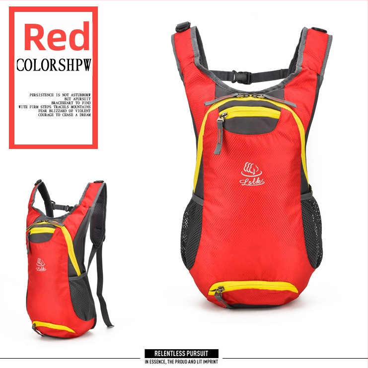 Cyklistický batoh – ultra ľahký, vodeodolný, PU materiál, ramenný popruh, pre mužov