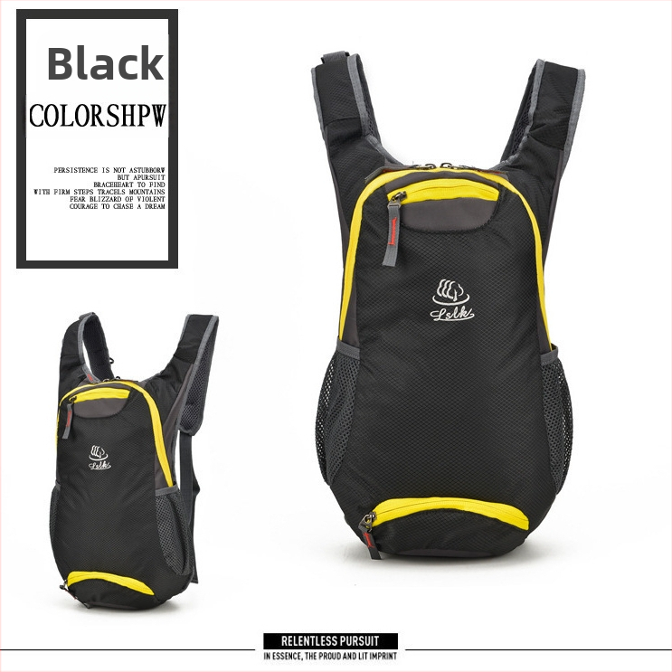 Cyklistický batoh – ultra ľahký, vodeodolný, PU materiál, ramenný popruh, pre mužov