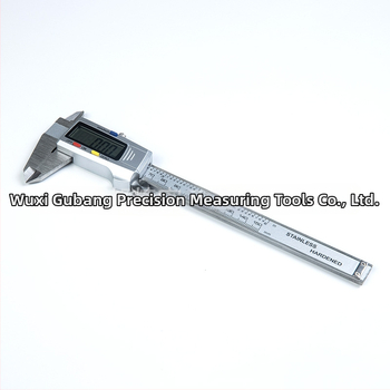 Elektroniska digitālā mērinstrumenta no nerūsējošā tērauda, digitālais displejs, augsta precizitāte
