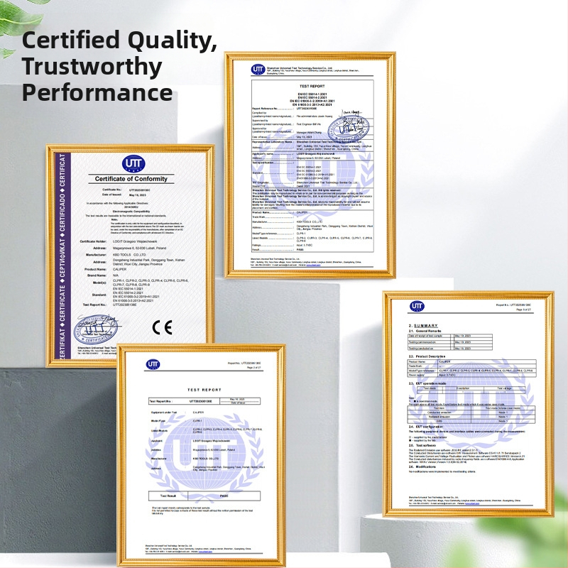 Elektroniska digitālā mērinstrumenta no nerūsējošā tērauda, digitālais displejs, augsta precizitāte