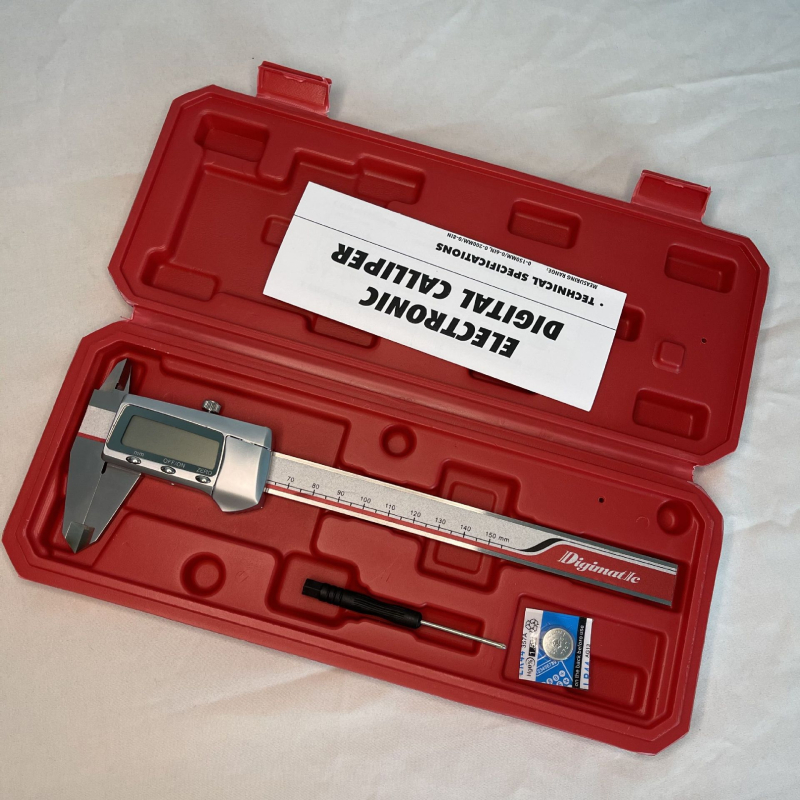 Elektroniska digitālā kalipera, nerūsējošais tērauds, izšķirtspēja 0,01 mm, precizitāte 0,01 mm, pielāgota apstrāde, tīrā svars 0,35