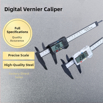 Precīzs digitālais kaliprs, augsta precizitāte, diapazons 0–150 mm, liels displejs