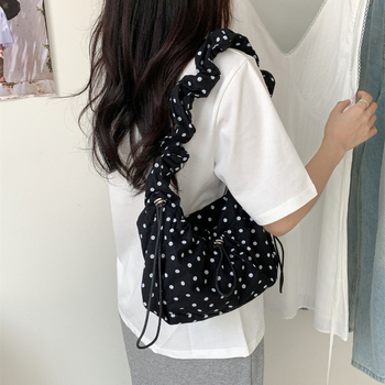 Cloud torba od kanvasa, unisex crossbody, horizontalni kvadratni oblik, zatvaranje zipom, skriveni džep sa zipom
