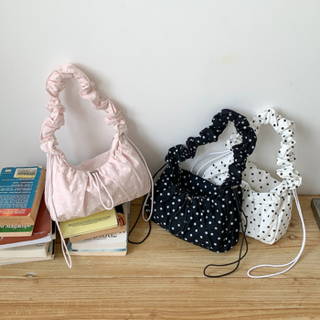 Cloud torba od kanvasa, unisex crossbody, horizontalni kvadratni oblik, zatvaranje zipom, skriveni džep sa zipom