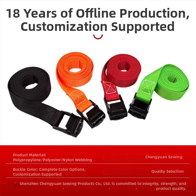 Polipropilenska traka za vezanje – binding tape za balenje tereta i prtljage; Materijal: polipropilen; Vrsta: vezna traka; Nosivost: 200 kg; Prekidna snaga: 200 kg