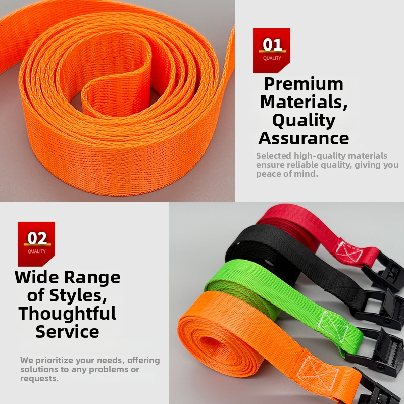 Polipropilenska traka za vezanje – binding tape za balenje tereta i prtljage; Materijal: polipropilen; Vrsta: vezna traka; Nosivost: 200 kg; Prekidna snaga: 200 kg