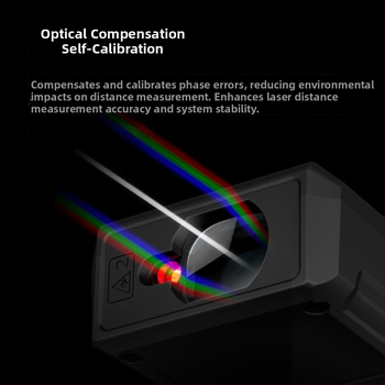 Lazerinis atstumo matuoklis, rankinis, infraraudonųjų spindulių matavimas, aukšta tikslumas patalpų matavimui