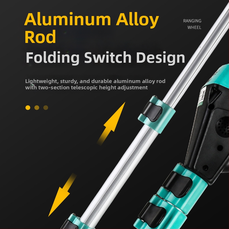 Rokas distancētājs ar digitālu displeju (Modelis 101, diapazons 0–9999.9 m, precizitāte ±0,5, svars 600)