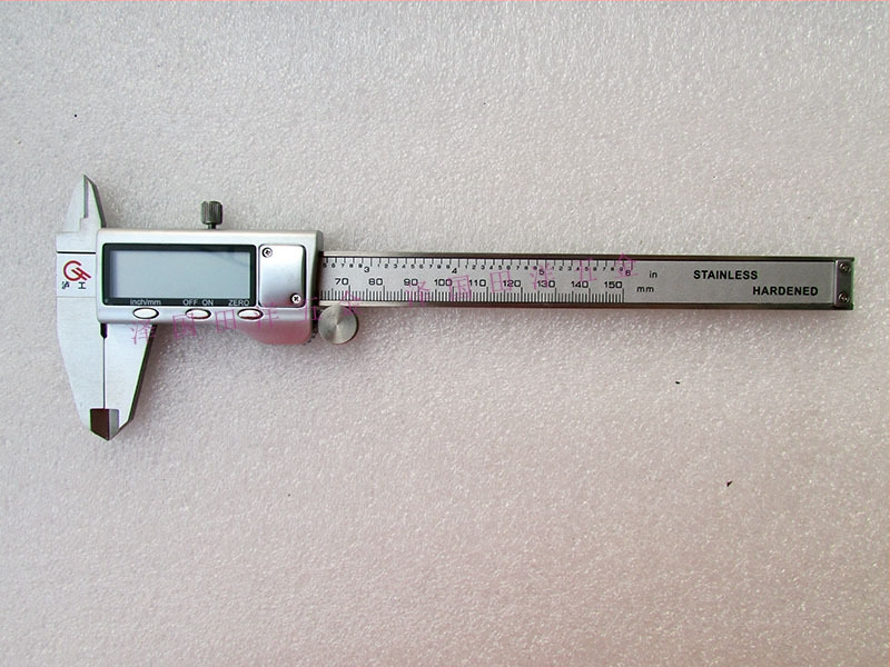 Shanggong digitālais mērinstruments ar metāla korpusu, mērījumu diapazons 0-150/200/300 mm