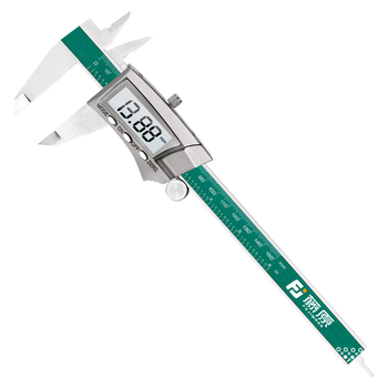 Fujiwara digitalni mjerni kaliper, nehrđajući čelik, raspon mjerenja 0-150 mm, LCD vodootporan, rezolucija 0.01 mm, točnost 0.01 mm
