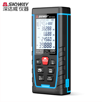 Deep Dawei lāzera attāluma mērītājs, rokas instruments ar infrasarkano mērīšanu, augsta precizitāte, diapazons līdz 50 m