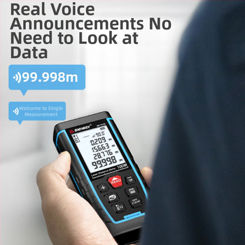 Deep Dawei lāzera attāluma mērītājs, rokas instruments ar infrasarkano mērīšanu, augsta precizitāte, diapazons līdz 50 m