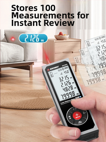 Μετρητής απόστασης με λέιζερ, φορητός υπέρυθρος μετρητής μέτρησης, μοντέλο Sw-40E-80ES