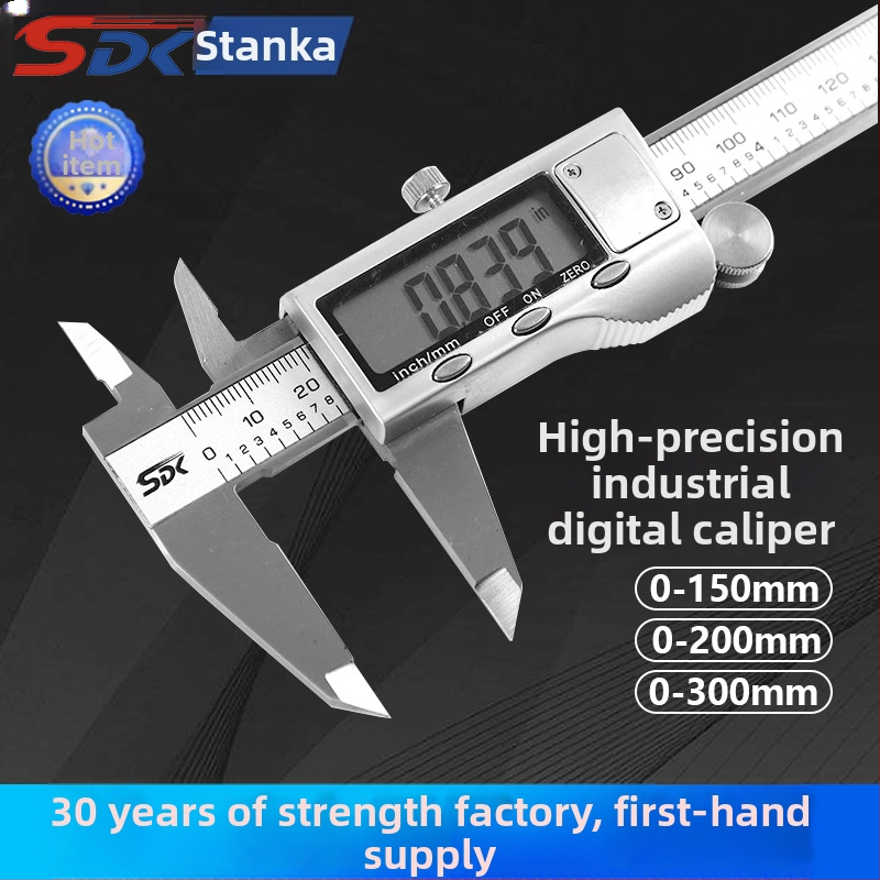 SDK digitālais kalipers ar elektronisku displeju