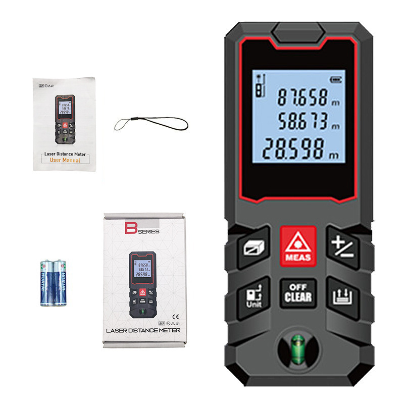 Ručni laserski daljinomjer, elektronički mjerni alat, serija Rangefinder, laserski tip, domet 25–70