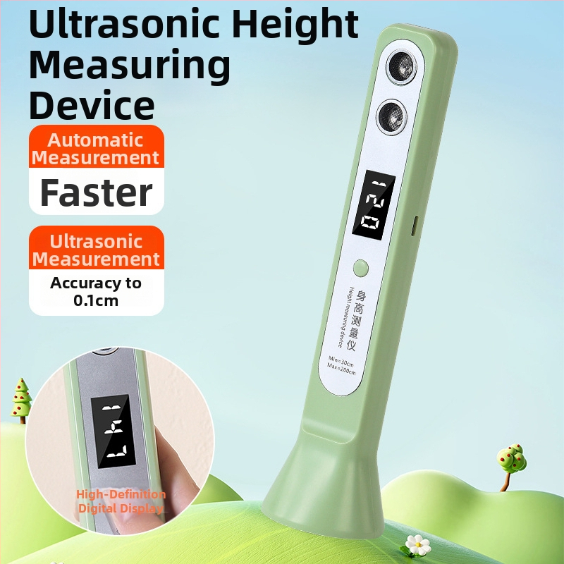 Ultraskaņas augstuma mērītājs – pārnēsājams elektronisks mērīšanas instruments mājas lietošanai, bērnu augstuma mērinstruments