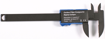 Dijite ψηφιακός μετρητικός καλιπερ, πλαστικό σώμα, ηλεκτρονική οθόνη, βερνιέρ κλίμακα