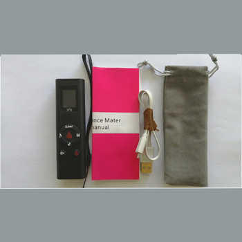 Ručni laserski mjerač udaljenosti, USB punjenje, domet 40 m, visoka preciznost, serija H6