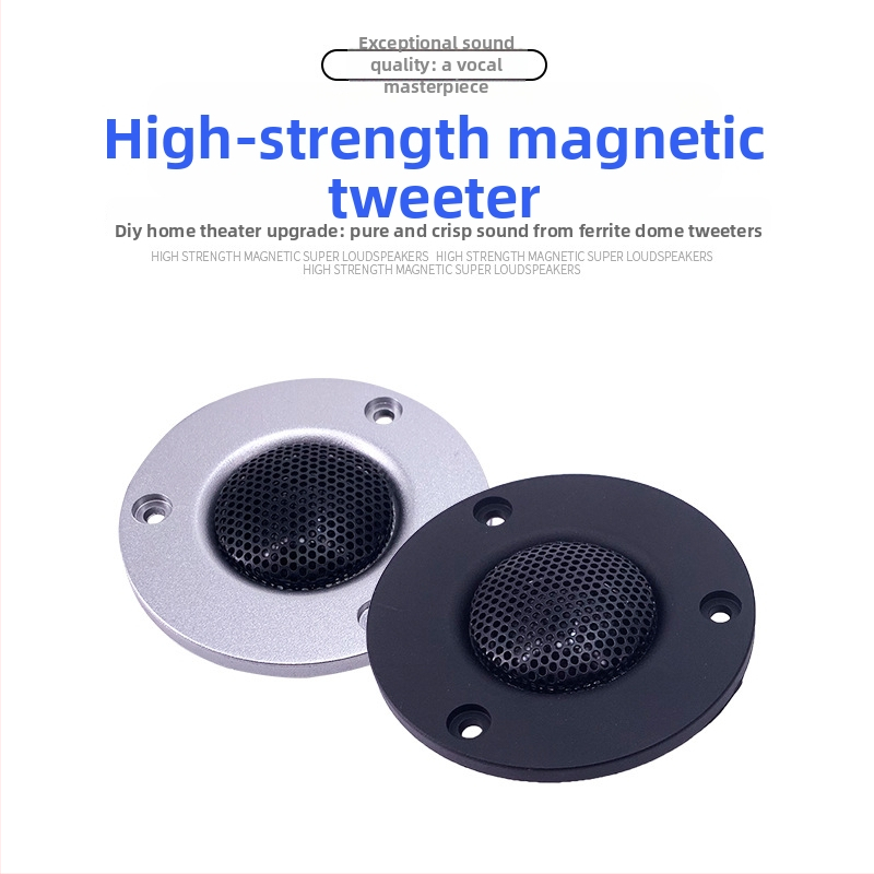 Iron Net Treble augstas frekvences tweeters mājas audio sistēmai – diametrs 74 mm, svars 120 g, jauda 30 W, mono