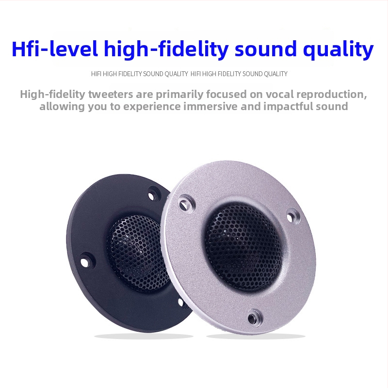 Iron Net Treble augstas frekvences tweeters mājas audio sistēmai – diametrs 74 mm, svars 120 g, jauda 30 W, mono