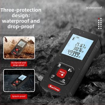 Ručni laserski daljinomjer s elektroničkom ravnalom, visokoprecizan mjerni instrument