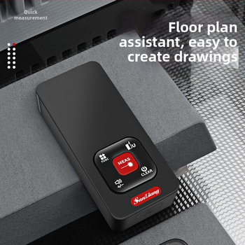 Ručni laserski daljinomjer s elektroničkom ravnalom, visokoprecizan mjerni instrument