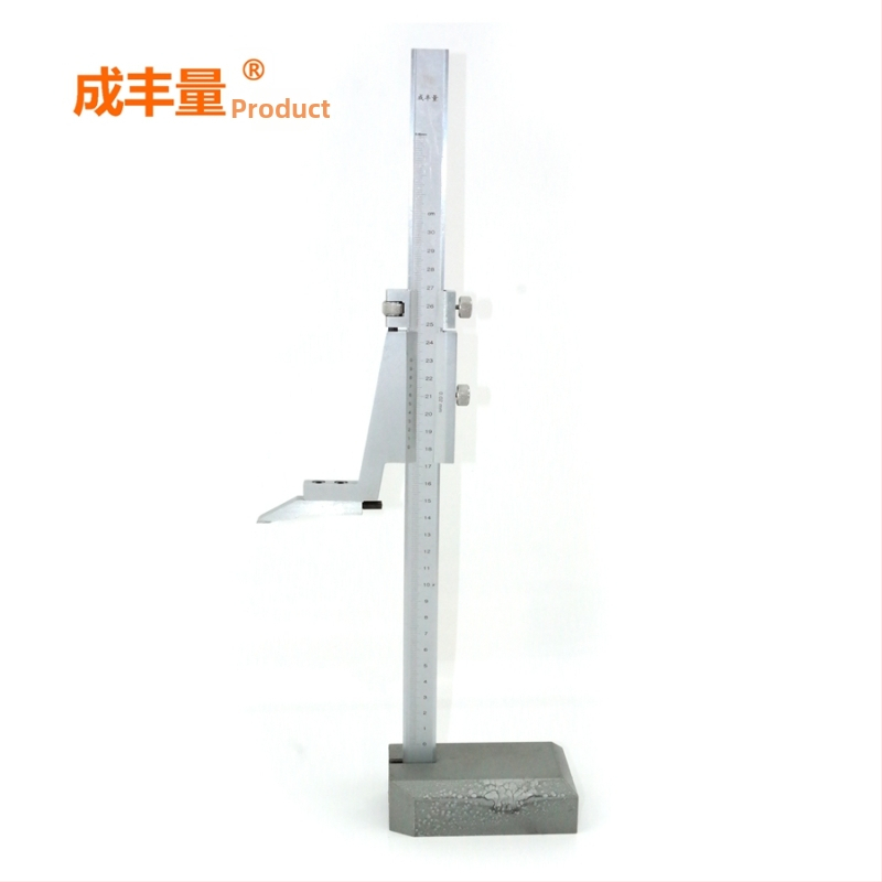 Nerezová oceľ digitálny výškomer s vernierovou škálou