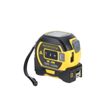 Višenamjenski laserski mjerač udaljenosti s elektronskim ravnalom, infracrveni laser, visoka preciznost, unutarnja uporaba