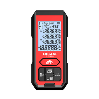 Μετρητής απόστασης λέιζερ DLX-MD, χειροκίνητος υπέρυθρος μετρητής απόστασης, ακρίβεια ±2 mm, βάρος περίπου 170 g, μέτρηση έως 120 m