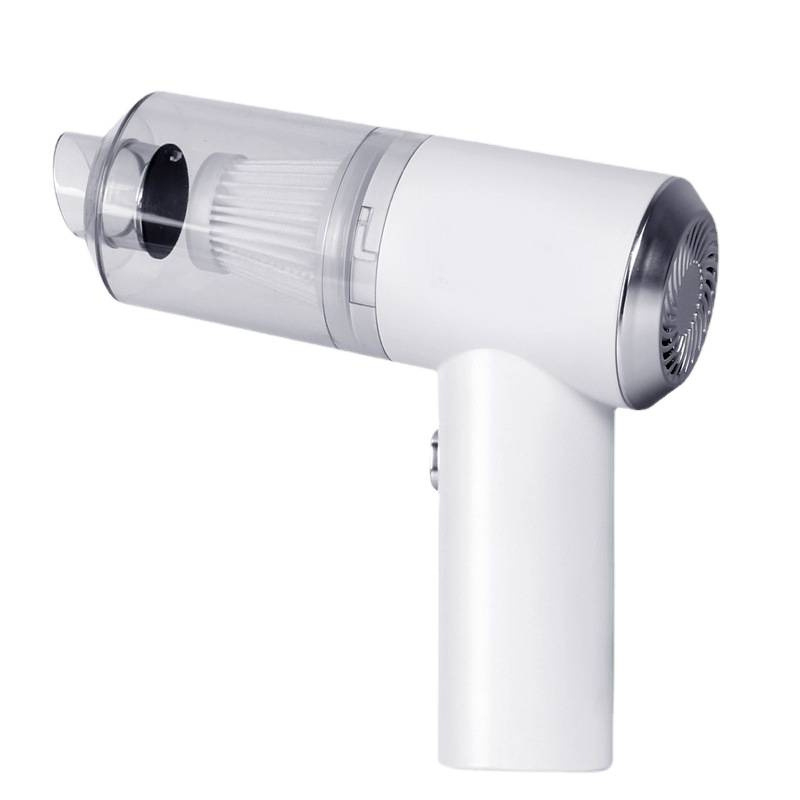 Automobilski mini usisavač, prijenosni ručni, punjivi, 7.4V, 120W, usisna snaga 11000Pa, za auto i kuću