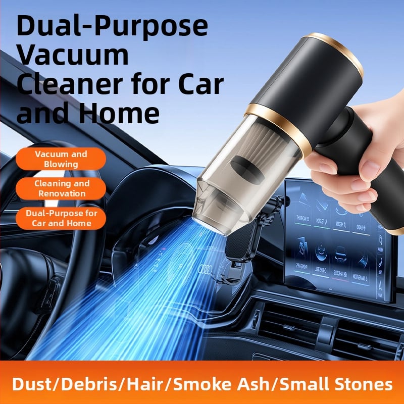 Automobilski usisavač, bežični, punjivi, kompaktni ručni za auto i dom, 90 W, 20000 Pa, 50 V