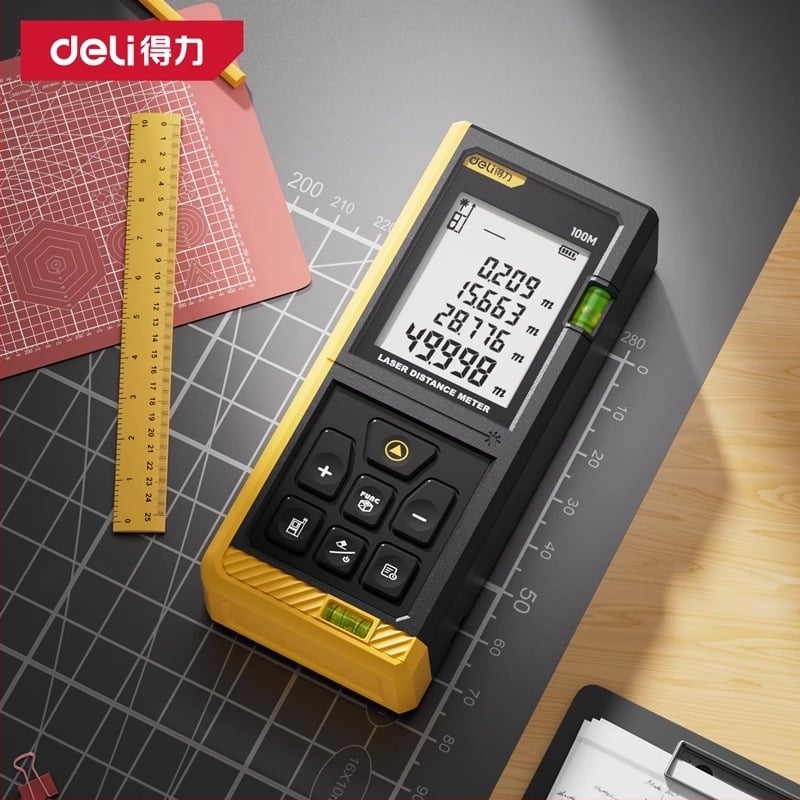 Laserski mjerač udaljenosti DL4170 – ručni, visoko precizan digitalni ravnalo, domet 100 m