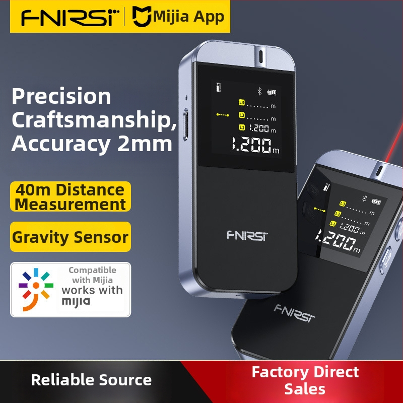 FNIRSI IR40 Laserski mjerač udaljenosti s infracrvenim mjerenjem i elektroničkim metrom