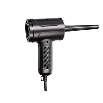 Autó belső porszívó integrált fúvó- és szívó funkcióval, vezetékes, 3 m kábel, sík fejű fúvóka