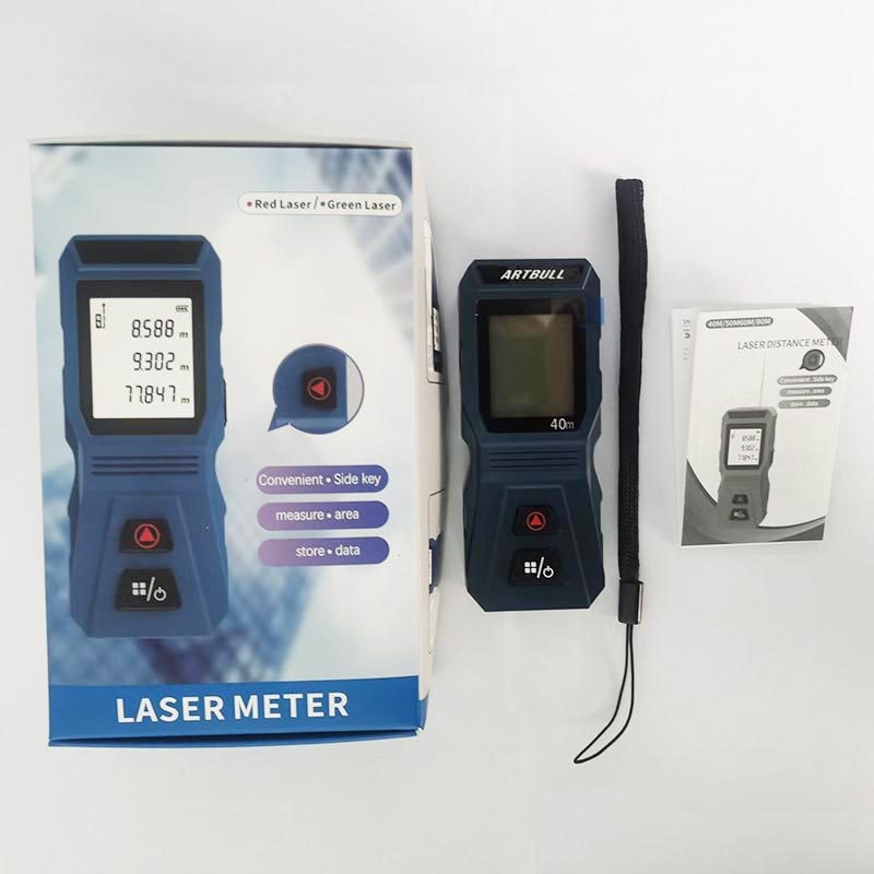 ARTBULL laserski mjerač udaljenosti, model 60, domet 60 m, točnost 2 mm
