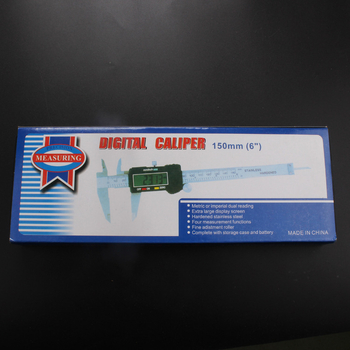 Navigacijski digitalni mjerni kaliper, raspon mjerenja 0-150 mm, digitalni zaslon