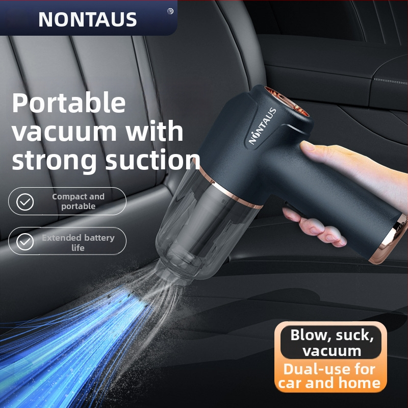 Vysoko výkonný automobilový vysávač, ručný, prenosný, s integrovaným saním a fúkaním, pre dom a auto, mini